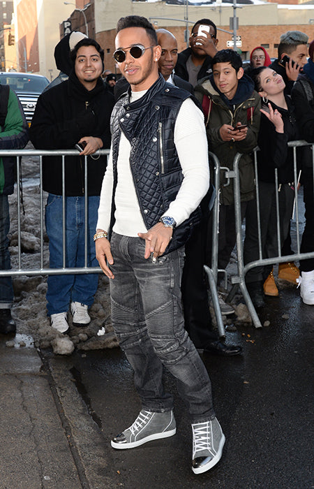 Lewis wearing Louis